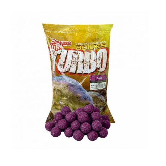 Boilies Benzar Mix Turbo Boilies Squid 20mm 800g