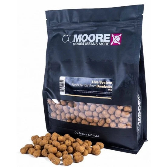 Boilies Cc Moore Dumbells Tare, Live System, 15-18mm, 1kg