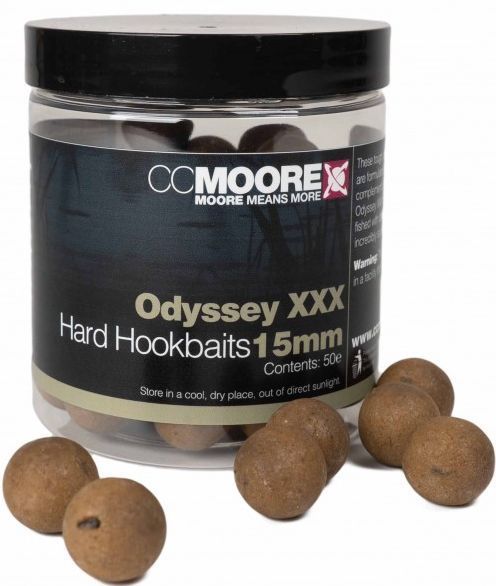 Boilies CC Moore Odyssey XXX Hard Hookbaits, 15mm