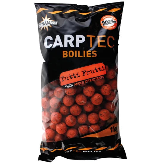 Boilies Dynamite Baits Carptec Tutti Frutti, 15mm, 1,8kg