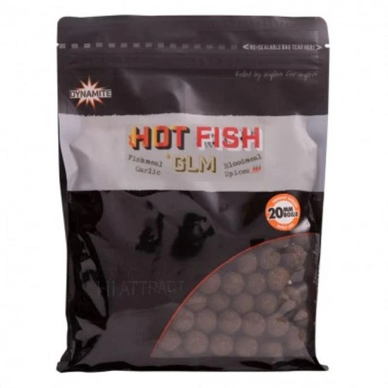 Boilies Dynamite Baits Hot Fish Glm 20mm 1kg