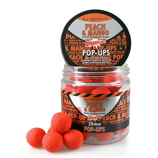Boilies Dynamite Baits Pop-Up Peach Mango 20mm