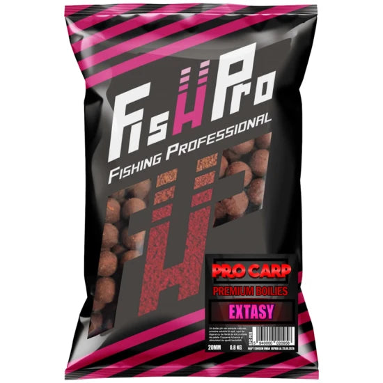 Boilies Fish Pro Pro Carp Premium, Extasy, 20mm, 0.8kg