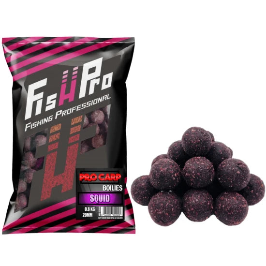 Boilies Fish Pro Pro Carp, Squid, 20mm, 0.8kg