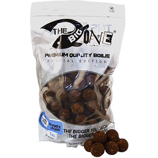 Boilies Fierte THE ONE Cooked Big One, 24mm, Scopex &amp; Squid, 1kg