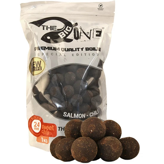 Boilies Fierte The One Cooked Big One, 24mm, Sweet Chilli, 1kg