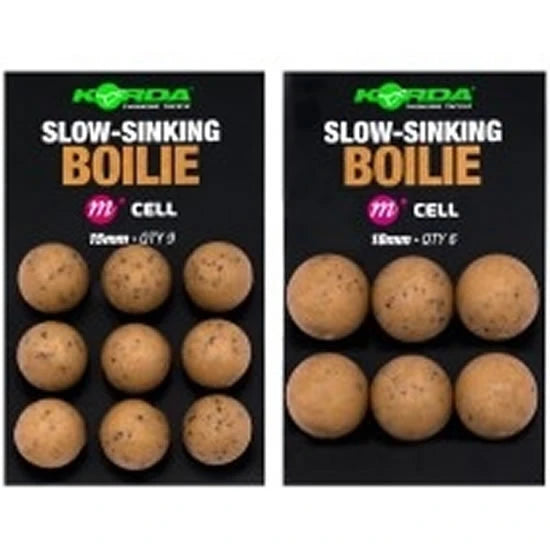 Boilies Korda Artificial Cell Slow Sinking Boilie 18mm, 6buc/pac