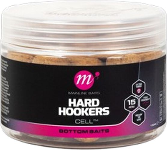 Boilies MAINLINE Dedicated Hard Hookers, Cell, 15mm