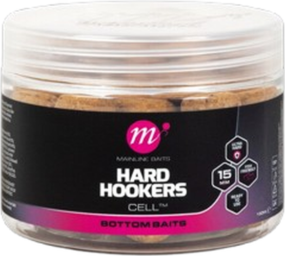 Boilies MAINLINE Dedicated Hard Hookers, Cell, 18mm