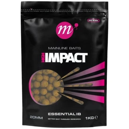 Boilies Mainline High Impact, Essential Ib, 20mm, 1kg