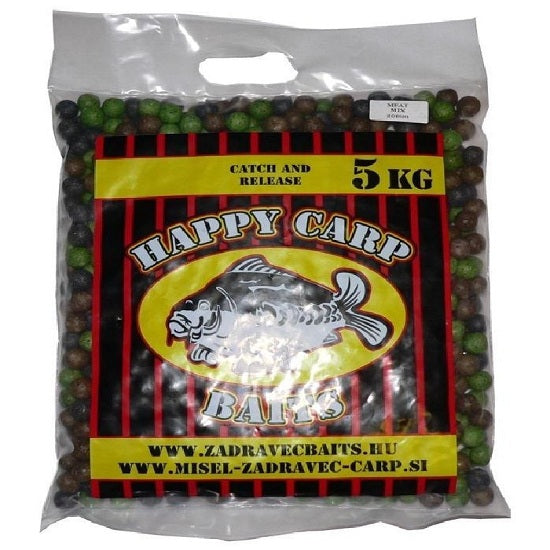 Boilies Misel Zadravec de Nadire Happy Carp Mix, 20mm, 5kg Sweet Mix