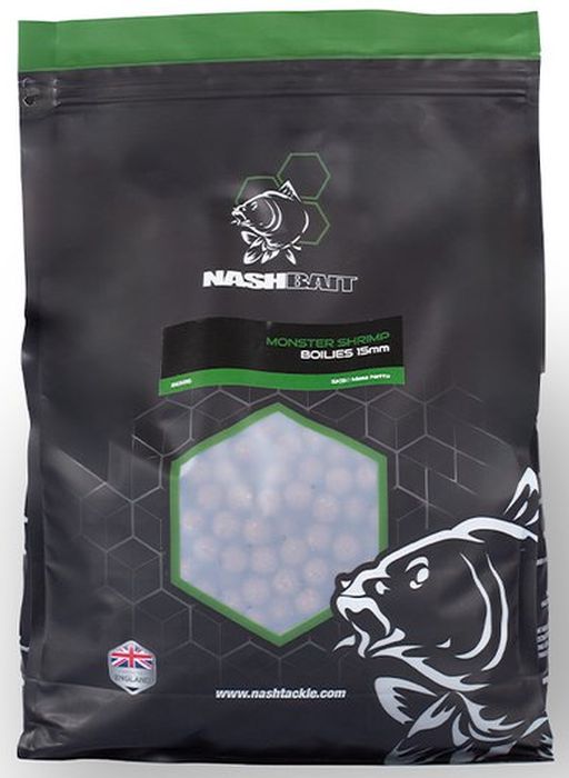 Boilies Nash Monster Shrimp, New, 15mm, 5kg