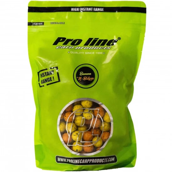 Boilies Pro Line Banana N-butyric, 20mm, 5kg