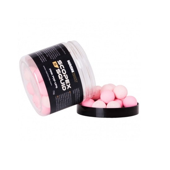 Boilies Pop Up Nash Scopex Squid Pink 12 mm 50 G