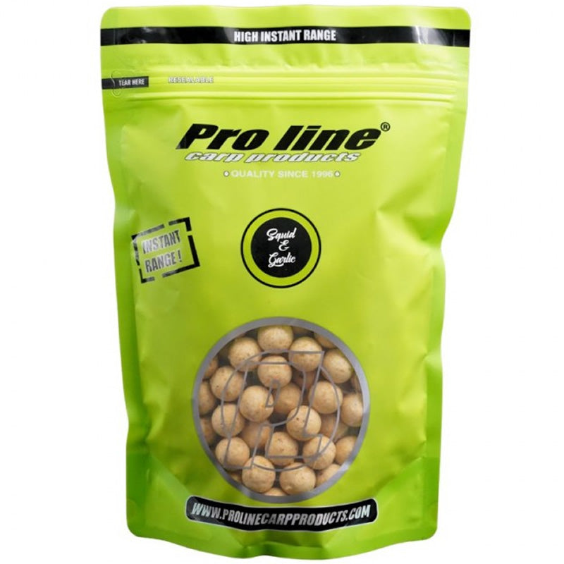 Boilies Pro Line Readymades, Squid &amp; Garlic, 20mm, 5kg