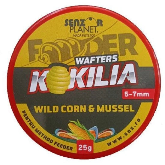 Boilies Senzor Kokilia Method Feeder, Wild Corn-mussel, 5-7mm, 30g