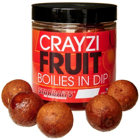Boilies Starbaits In Dip Crayzi Fruit, 24mm, 150g