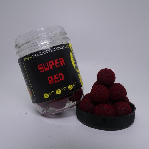 Boilies Seduction  de Carlig Solubile GLAZURATE SuperRed 15mm 