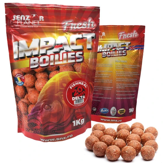 Boilies Semisolubil Senzor Delta, 20mm, 1kg