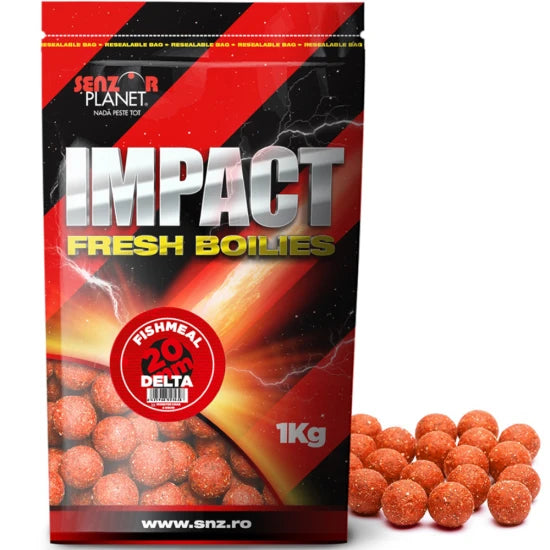 Boilies Semisolubil Senzor Delta, 20mm, 1kg