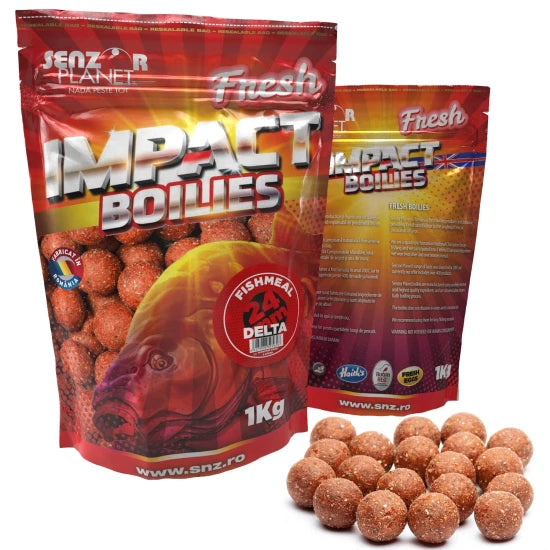 Boilies Semisolubil Senzor Delta, 24mm, 1kg
