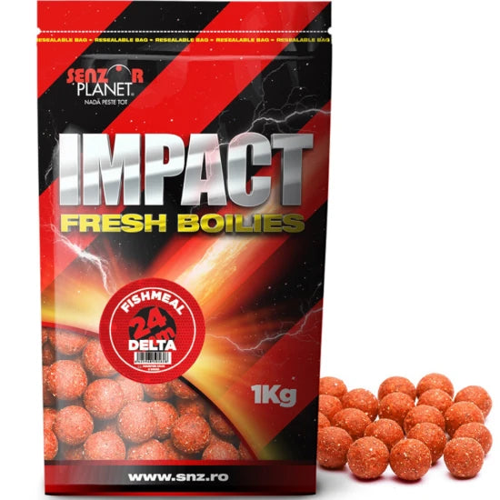Boilies Semisolubil Senzor Delta, 24mm, 1kg