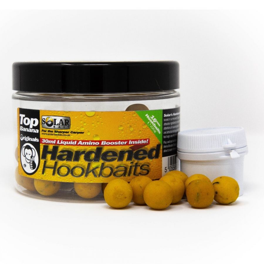 Boilies Solar Hardened Hookbaits Top Banana 20mm