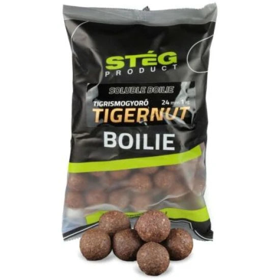 Boilies Solubil Steg Boilie, Aluna Tigrata, 20mm, 1kg