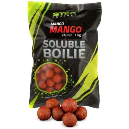 Boilies Solubil Steg Boilie, Mango, 24mm, 1kg