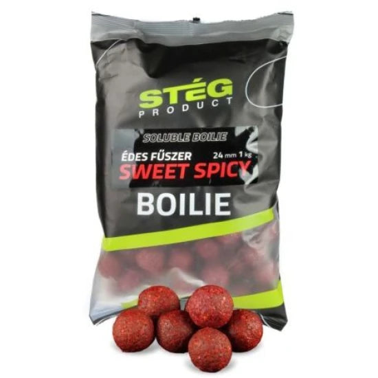 Boilies Solubil Steg Boilie, Sweet Spicy, 20mm, 1kg