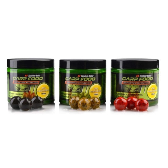 Boilies Tandem Baits Carp Food Oil Hookers 18mm/120g Strawberry Plus