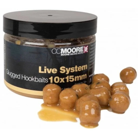 Boilies Tare De Carlig Cc Moore Glugged Hookbaits, Live System, 10-15mm, 50buc/cutie