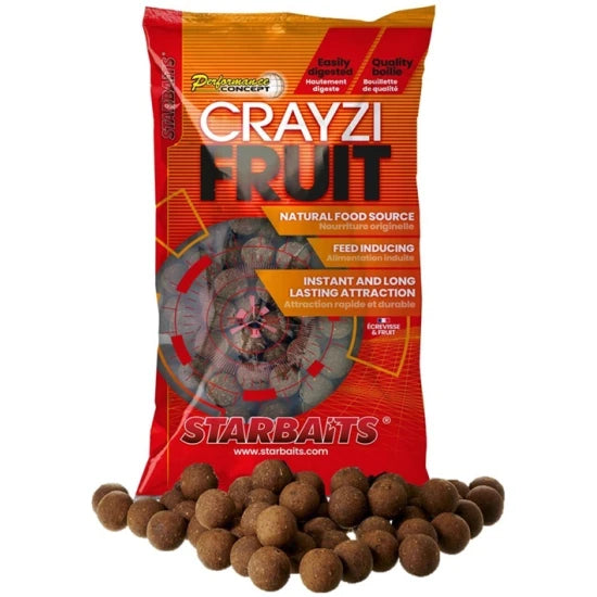 Boilies Tare Starbaits Pro, Crayzi Fruit, 14mm, 2kg