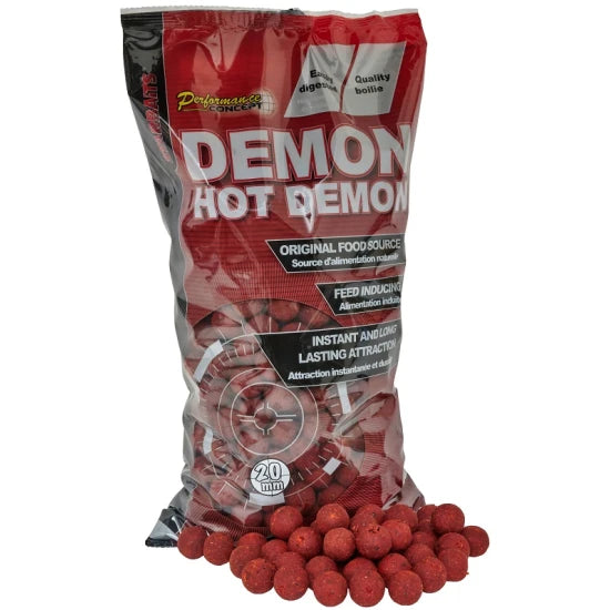 Boilies Tare Starbaits Pro, Hot Demon, 20mm, 2kg