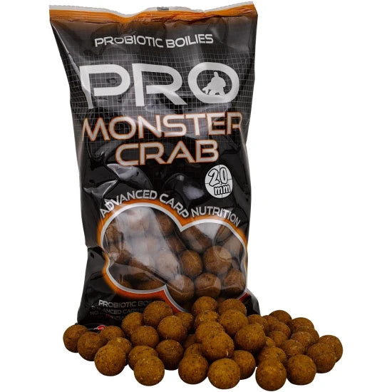 Boilies Tare Starbaits Probiotic, Monster Crab, 20mm, 800g