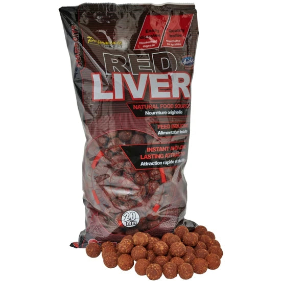 Boilies Tare Starbaits Probiotic, Red Liver, 20mm, 2kg