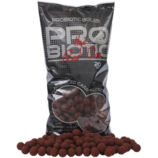 Boilies Tare Starbaits Probiotic, Red One, 20mm, 2kg