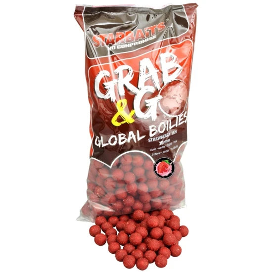 Boilies Tare Starbatis Global Grab And Go, Jam, 20mm, 2.5kg