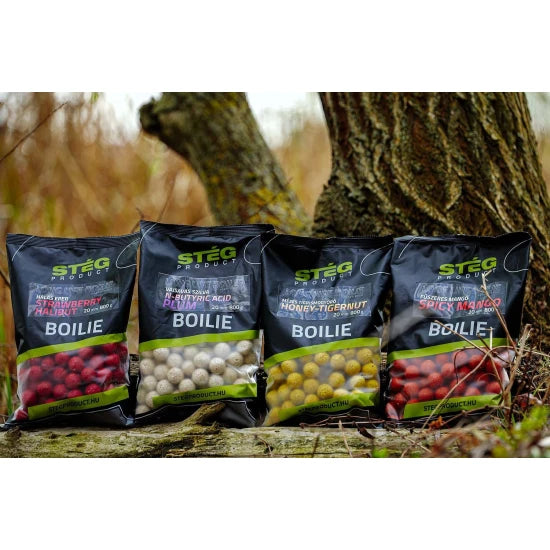 Boilies Tare Steg Long Life Boilie, Spicy Mango, 20mm, 800g