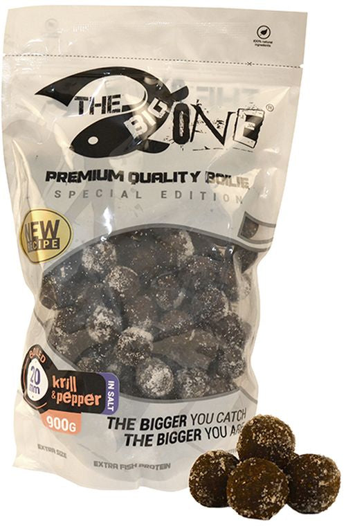 Boilies The One Big One In Salt, Krill Pepper, 24mm, 900g