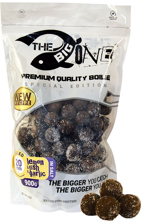 Boilies The One Big One In Salt, Lemon Fish Garlic, 20mm, 900g