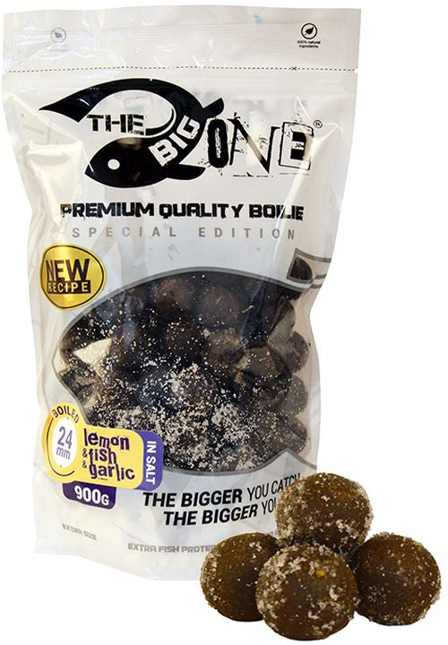 Boilies The One Big One In Salt, Lemon Fish Garlic, 24mm, 900g