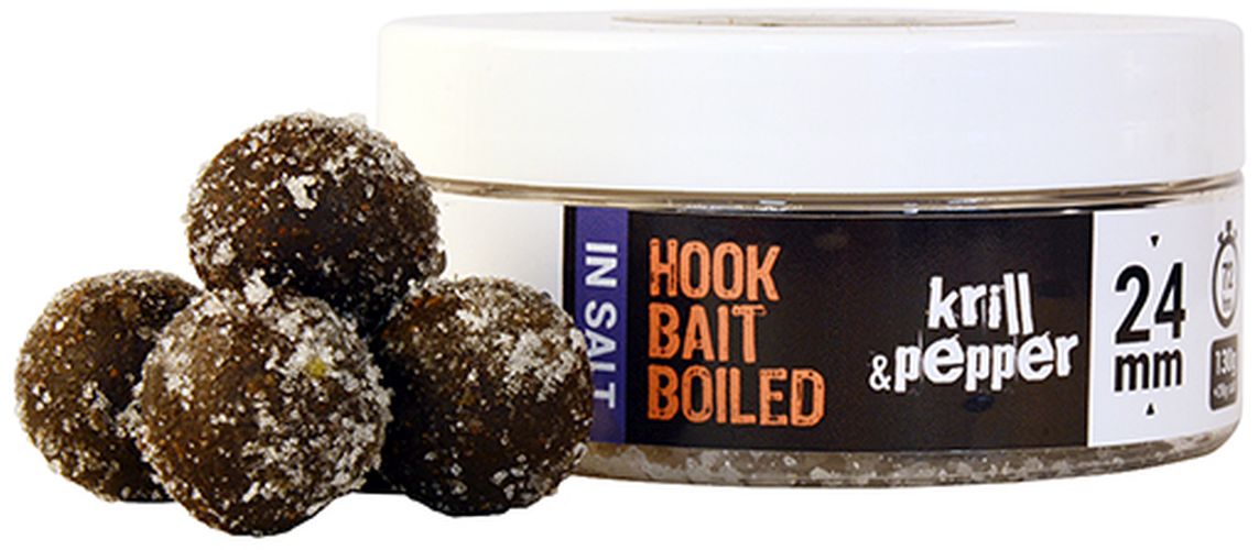 Boilies The One Hook Bait In Salt, Krill Pepper, 24mm, 150g