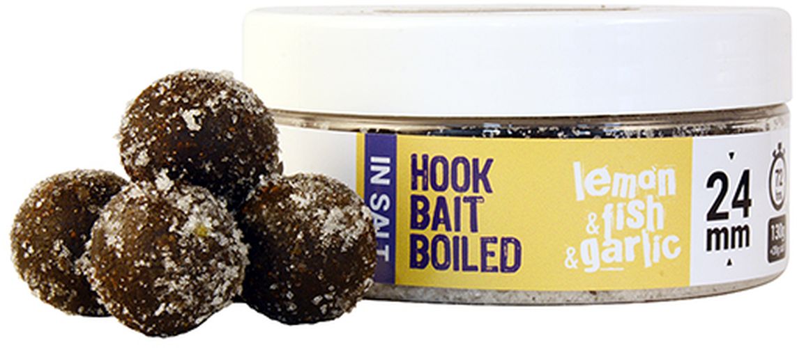 Boilies The One Hook Bait In Salt, Lemon Fish Garlic, 24mm, 150g