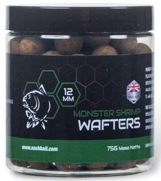 Boilies Wafters Nash, Monster Shrimp, 12mm, 75g
