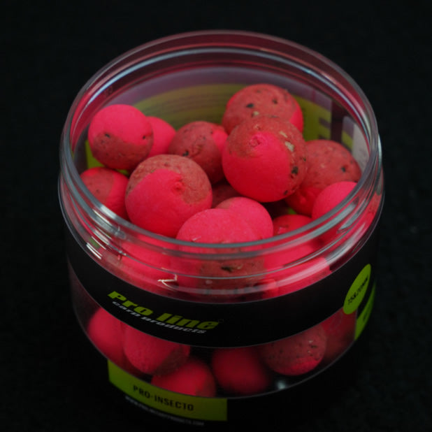 Boilies de Carlig Pro Line Wonka's, Pro Insecto, 15 &amp;18mm Mixed, 200ml