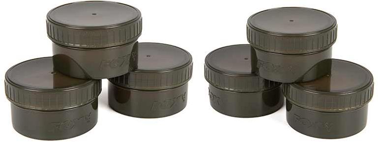 Borcan Fox Edges Hookbait Pots Half, 6buc/pac