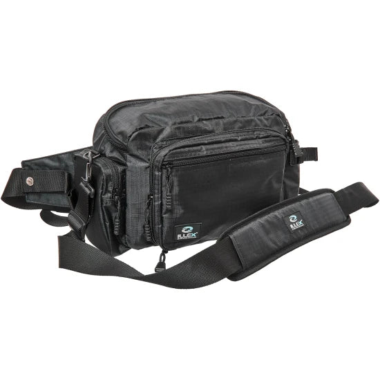 Borseta Illex Fat Hip Bag Black, 39x22x26cm