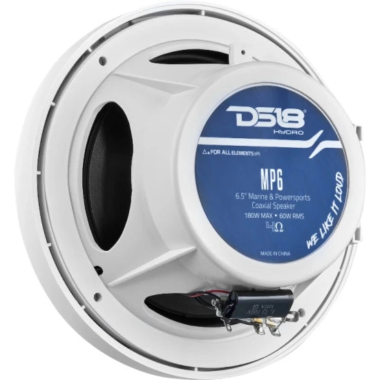 Boxe Marine Ds18 Mp6, 6.5", Alb, 180w, Set 2 Buc