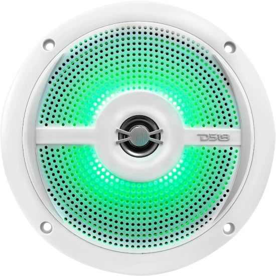 Boxe Marine Slim Ds18 Nxl-6sl, 6.5", Alb, Iluminare Rgb Led, Set 2 Buc